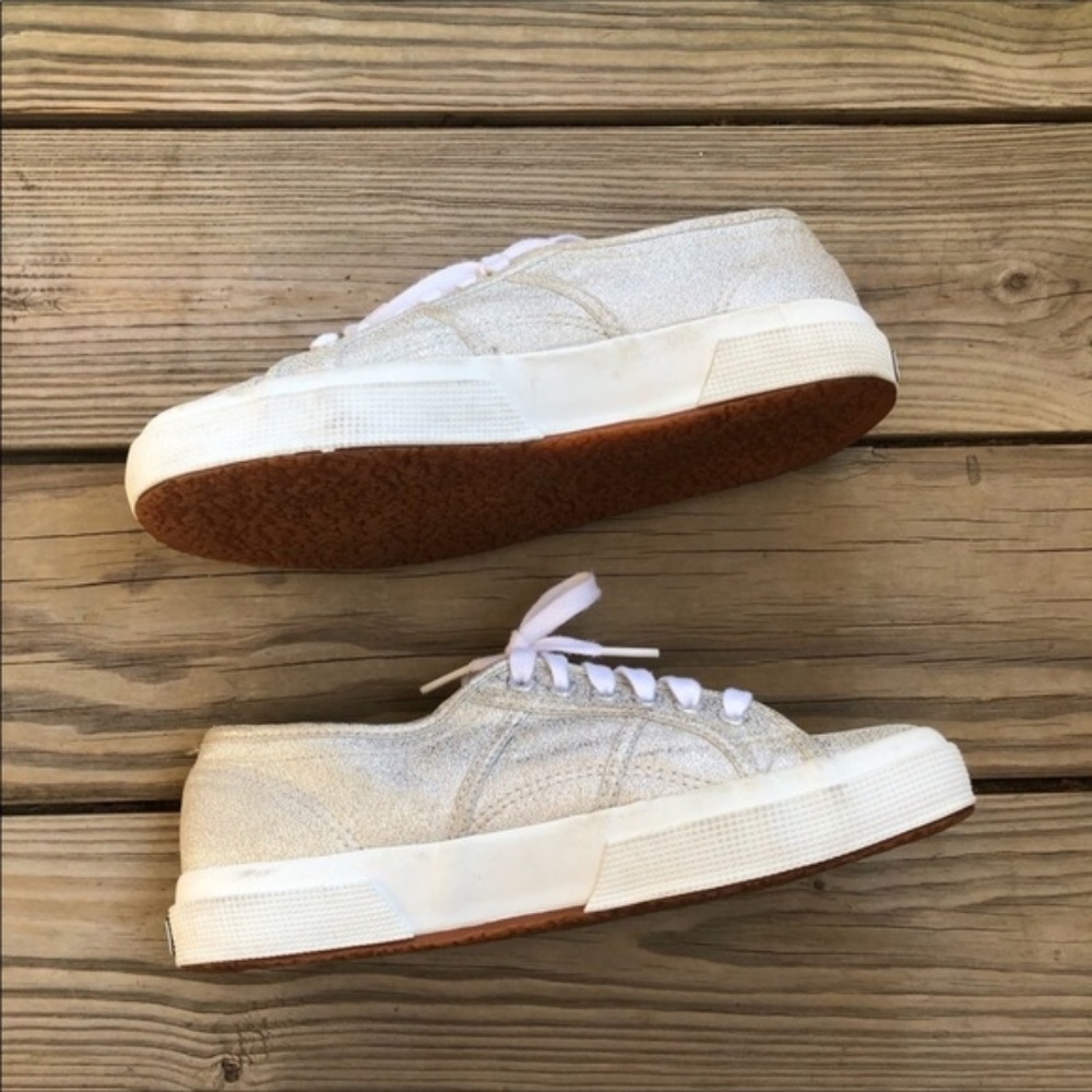 Superga Silver Sneakers - Picture 3 of 4